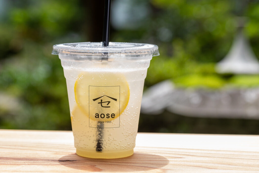 塩レモネード｜発酵と熟成の知恵が生んだ爽やかな一杯【青清Cafe・あわら市】